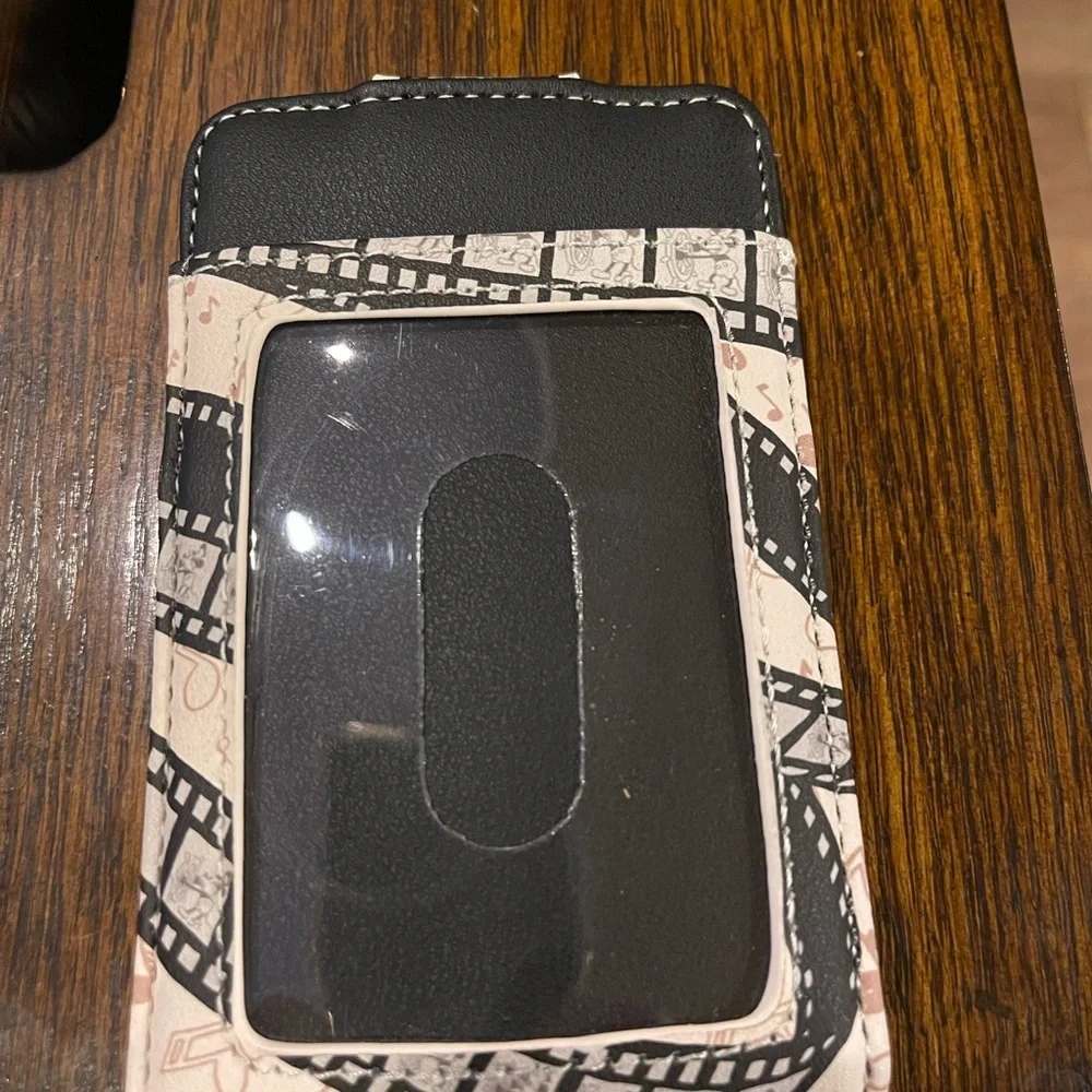 Loungefly Black and White Mickey Mouse Card Holder - Picture 2 of 9